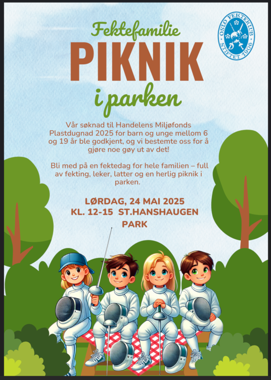 FEKTEFAMILIE PIKNIKK I PARKEN